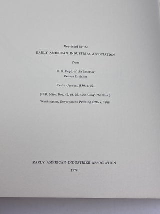 THE ICE INDUSTRY OF THE UNITED STATES, WITH A BRIEF SKETCH OF ITS HISTORY
