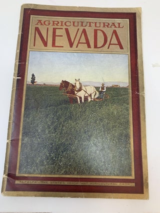 Item #86225 AGRICULTURAL NEVADA. C. A Norcross