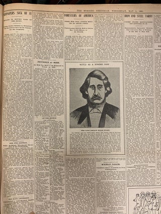 THE MORNING OREGONIAN NEWSPAPER (MAY 1st TO JUNE 30th, 1901)
