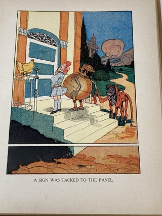 OZMA OF OZ; A Record of Her Adventures with Dorothy Gale of Kansas, the Yellow Hen, the Scarecrow, the Tin Woodman, Tiktok, the Cowardly Lion and the Hungry Tiger; Besides Other Good People too Numerous to Mention Faithfully Recorded Herein
