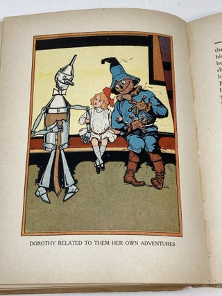 OZMA OF OZ; A Record of Her Adventures with Dorothy Gale of Kansas, the Yellow Hen, the Scarecrow, the Tin Woodman, Tiktok, the Cowardly Lion and the Hungry Tiger; Besides Other Good People too Numerous to Mention Faithfully Recorded Herein