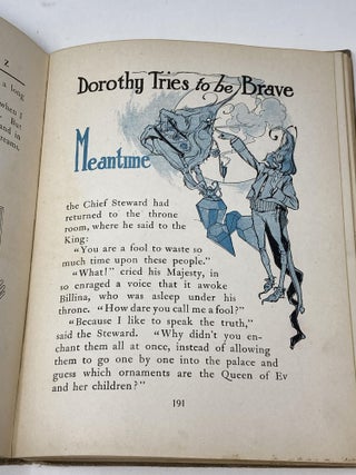 OZMA OF OZ; A Record of Her Adventures with Dorothy Gale of Kansas, the Yellow Hen, the Scarecrow, the Tin Woodman, Tiktok, the Cowardly Lion and the Hungry Tiger; Besides Other Good People too Numerous to Mention Faithfully Recorded Herein