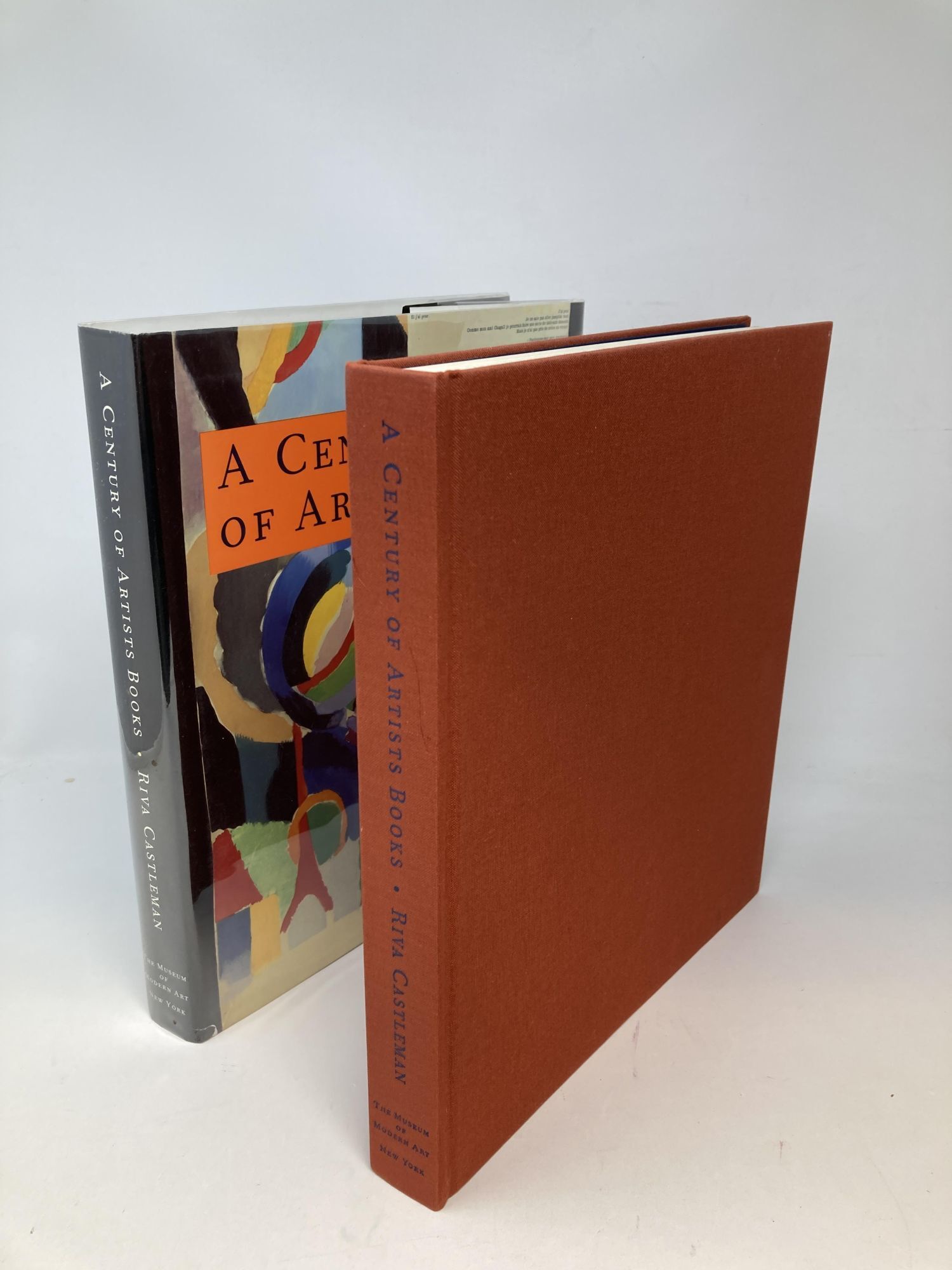 Books Rene Riva A CENTURY OF ARTISTS BOOKS | Riva Castleman | First Edition