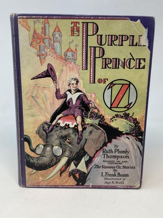 Item #86662 THE PURPLE PRINCE OF OZ. Ruth Plumly Thompson, L. Frank Baum