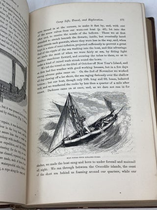 SHIFTS AND EXPEDIENTS OF CAMP LIFE, TRAVEL, AND EXPLORATION