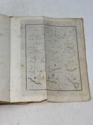 A TREATISE ON SURVEYING CONTAINING THE THEORY AND PRACTICE: TO WHICH IS PREFIXED A PERSPICUOUS SYSTEM OF PLANE TRIGONOMETRY. THE WHOLE CLEARLY DEMONSTRATED AND ILLUSTRATED BY A LARGE NUMBER OF APPROPRIATE EXAMPLES, PARTICULARLY ADAPTED TO THE USE OF SCHOOLS.