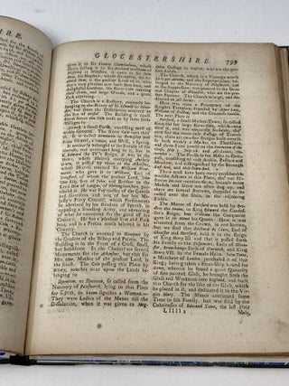 A TOPOGRAPHICAL, ECCLESIASTICAL, AND NATURAL HISTORY OF GLOUCESTERSHIRE, WITH PEDIGREES OF ALL THE NOBLE FAMILIES AND GENTRY, BOTH ANCIENT AND MODERN, BIOGRAPHICAL NOTICES OF EMINENT AND LEARNED MEN TO WHOM THIS COUNTRY HAS GIVEN BIRTH; ALSO AN ALPHABETICAL TABLE OF THE TOWNS, VILLAGES, AND HAMLETS, WITH THE SEVERAL HUNDREDS AND DEANERIES IN WHICH THEY STAND, TOGETHER WITH THE VALUE OF THE CHURCHES IN THE KING'S BOOKS, COLLECTED AND COMPOSED ACCORDING TO THE BEST RELATIONS EXTANT.