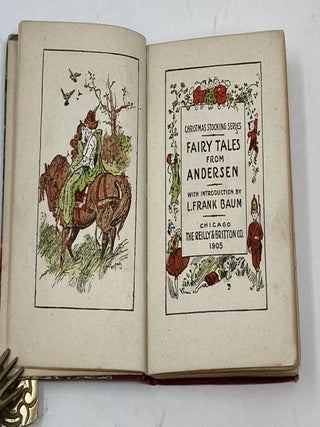 CHRISTMAS STOCKING SERIES: CINDERELLA AND SLEEPING BEAUTY; FAIRY TALES FROM ANDERSON; ANIMAL ABC / A CHILD'S VISIT TO THE ZOO; THE STORY OF LITTLE BLACK SAMBO; FAIRY TALES FROM GRIMM; THE NIGHT BEFORE CHRISTMAS (SET OF SIX BOOKS)