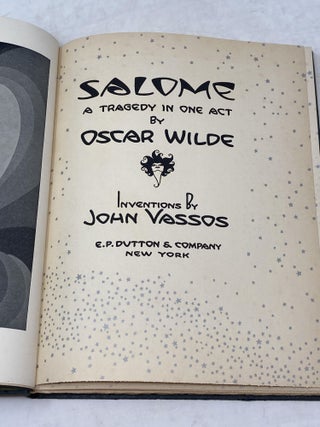 SALOME: A TRAGEDY IN ONE ACT; Inventions by John Vassos