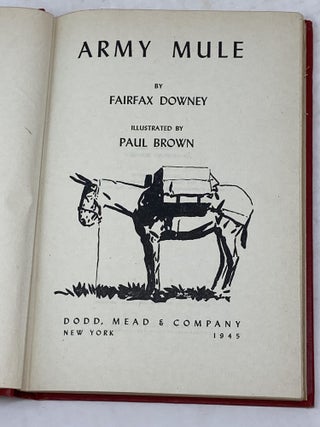 ARMY MULE; Illustrated by Paul Brown