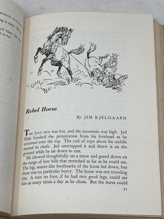 THE WILD HORSE ROUNDUP : A COLLECTION OF STORIES BY THE MEMBERS OF THE WESTERN WRITERS OF AMERICA; Illustrated by Paul Brown