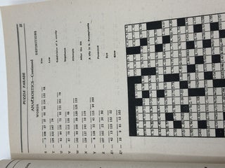PUZZLE PARADE MAGAZINE, VOLUME I, NO. 1, AUGUST, 1936