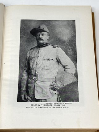 ILLUSTRIOUS CAREER AND HEROIC DEEDS OF COLONEL ROOSEVELT "THE INTELLECTUAL GIANT"; Containing a Full Account of his Marvelous Career, his Early Life, Adventures on a Western Ranch amoing the Cowboys; Famous Leader of The Rough Riders; President of Our Great Country; His Wise Statesmanship, Manly Courage, Patriotism, etc. etc. Including His Famous Adventures in the Wilds of Africa in Search of Lions, Rhinoceri, Elephants and other Ferocious Beasts of the Jungle and Plain; Journeys in Unknown Lands and Marvelous Discoveries, Together with His Triumphal Journey and Receptions by the Crowned Heads of Europe