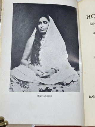 HOLY MOTHER (BEING THE LIFE OF SRI SARADA DEVI WIFE OF SRI RAMAKRISHNA AND HELPMATE IN HIS MISSION)