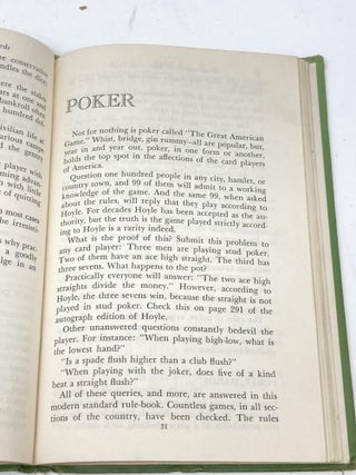 MACDOUGALL ON DICE AND CARDS: MODERN RULES, ODDS, HINTS AND WARNINGS FOR CRAPS, POKER, GIN RUMMY AND BLACKJACK