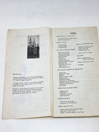 THE CULTIVATOR'S HANDBOOK OF MARIJUANA