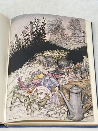 POOR CECCO : THE WONDERFUL STORY OF A WONDERFUL WOODEN DOG WHO WAS THE JOLLIEST TOY IN THE HOUSE UNTIL HE WENT OUT TO EXPLORE THE WORLD; Illustrated by Arthur Rackham