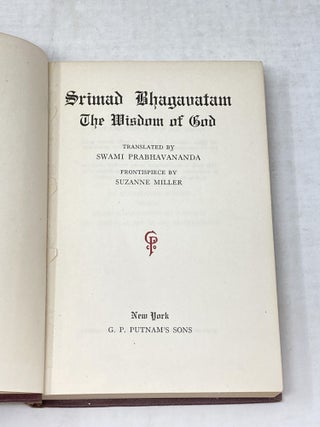 SRIMAD BHAGAVATAM : THE WISDOM OF GOD