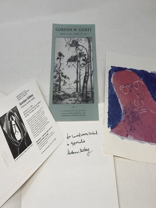 GORDON GILKEY : PRINTMAKER (SIGNED)