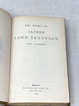 THE WORKS OF ALFRED LORD TENNYSON : POET LAUREATE