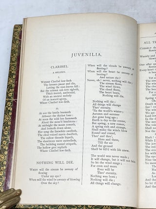 THE WORKS OF ALFRED LORD TENNYSON : POET LAUREATE