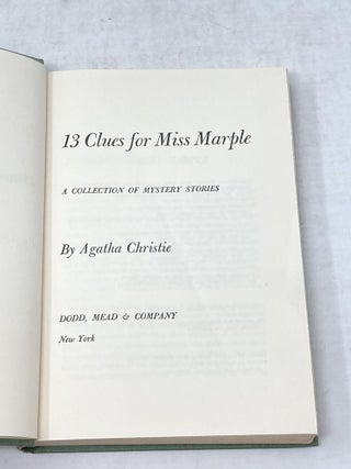 13 CLUES FOR MISS MARPLE : A COLLECTION OF MYSTERY STORIES