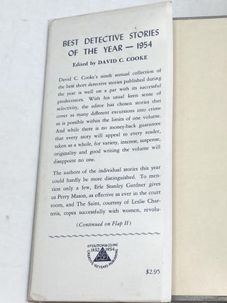 BEST DETECTIVE STORIES OF THE YEAR - 1954