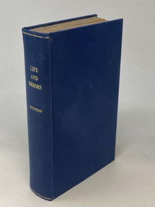 Item #87266 LIFE AND ERRORS OF JOHN DUNTON, CITIZEN OF LONDON; WITH THE LIVES AND CHARACTERS OF...
