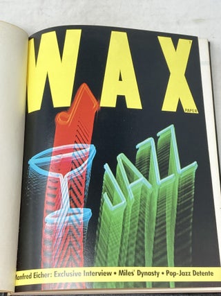 WAXPAPER: VOLUME 4, NUMBER 1 - 8 (EIGHT EDITIONS, BOUND TOGETHER)