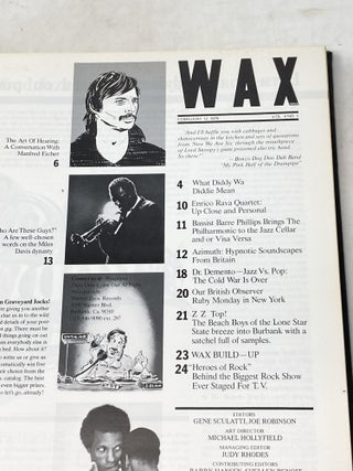 WAXPAPER: VOLUME 4, NUMBER 1 - 8 (EIGHT EDITIONS, BOUND TOGETHER)