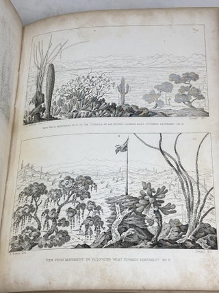 REPORT ON THE UNITED STATES AND MEXICAN BOUNDARY SURVEY, MADE UNDER THE DIRECTION OF THE SECRETARY OF THE INTERIOR (VOLUME I, PARTS I AND 2 ONLY)