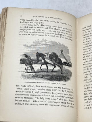 NEW TRACKS IN NORTH AMERICA : A JOURNAL OF TRAVEL AND ADVENTURE WHILST ENGAGED IN THE SURVEY FOR THE SOUTHERN RAILROAD TO THE PACIFIC OCEAN DURING 1867-8 (TWO VOLUMES)