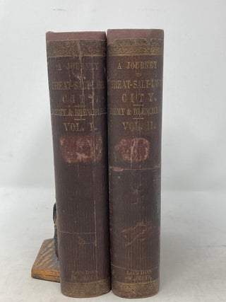 Item #87431 A JOURNEY TO GREAT-SALT-LAKE CITY; WITH A SKETCH OF THE HISTORY, RELIGION, AND...