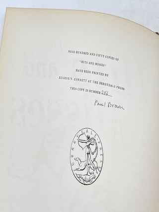 HITS AND MISSES (SIGNED, LIMITED EDITION)