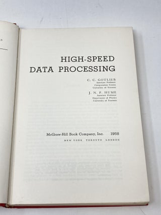 HIGH-SPEED DATA PROCESSING