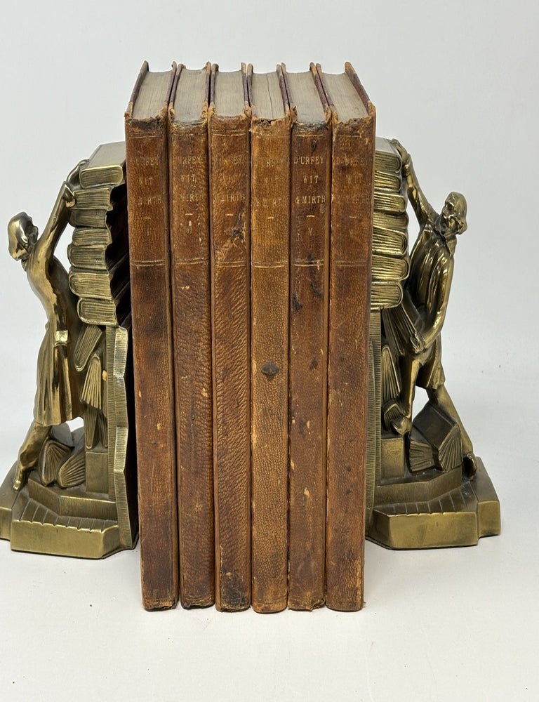 Item #87482 WIT AND MIRTH: OR PILLS TO PURGE MELANCHOLY; BEING A COLLECTION OF THE BEST MERRY BALLADS AND SONGS, OLD AND NEW. FITTED TO ALL HUMOURS, HAVING EACH THEIR PROPER TUNE FOR EITHER VOICE, OR INSTRUMENT: MOST OF THE SONGS BEING NEW SET (SIX VOLUMES, COMPLETE). Thomas D'Urfey.