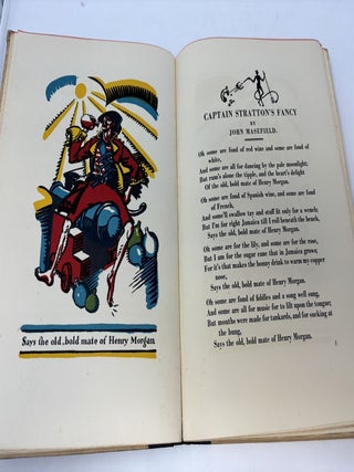 FULL AND BY: BEING A COLLECTION OF VERSES BY PERSONS OF QUALITY IN PRAISE OF DRINKING (SIGNED, ILLUSTRATOR'S PERSONAL COPY); Prefaces by Don Marquis and Christopher Morley)
