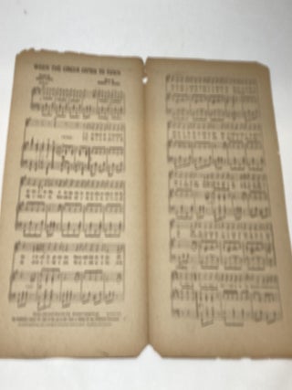 WHEN THE CIRCUS COMES TO TOWN: THE NEW SONG HIT OF THE WIZARD OF OZ AS SUNG AT THE MAJESTIC THEATRE, NY BY LOTTIE FAUST