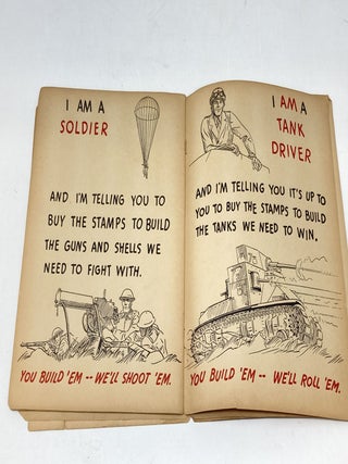 MY BOOK TO HELP AMERICA (Complete with Accompanying "10¢ Defense Stamp" Booklet)