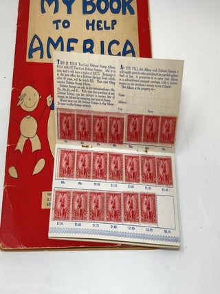 MY BOOK TO HELP AMERICA (Complete with Accompanying "10¢ Defense Stamp" Booklet)