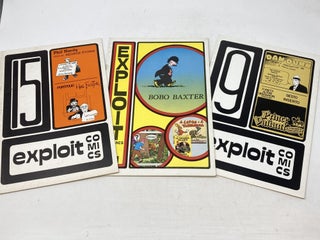Item #87493 EXPLOIT COMICS: THREE ISSUES (ITALIAN TEXT): VOLUME 2, NO. 9 (MARCH - JUNE, 1978...