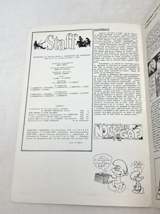 EXPLOIT COMICS: THREE ISSUES (ITALIAN TEXT): VOLUME 2, NO. 9 (MARCH - JUNE, 1978 VOLUME 3, NO. 15 (JULY - AUGUST, 1979); VOLUME 4, NO. 21 (OCTOBER - DECEMBER, 1980); (Bimonthly Publication of Criticism, History and Information on Cartooning)
