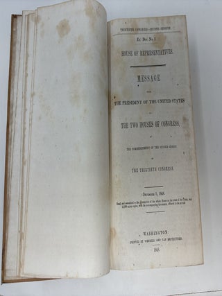 MESSAGE FROM THE PRESIDENT OF THE UNITED STATES TO THE TWO HOUSES OF CONGRESS AT THE COMMENCEMENT OF THE SECOND SESSION OF THE THIRTIETH CONGRESS, DECEMBER 5, 1848