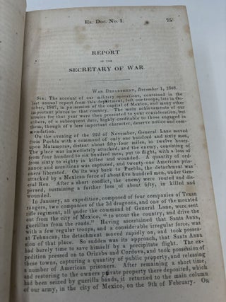 MESSAGE FROM THE PRESIDENT OF THE UNITED STATES TO THE TWO HOUSES OF CONGRESS AT THE COMMENCEMENT OF THE SECOND SESSION OF THE THIRTIETH CONGRESS, DECEMBER 5, 1848