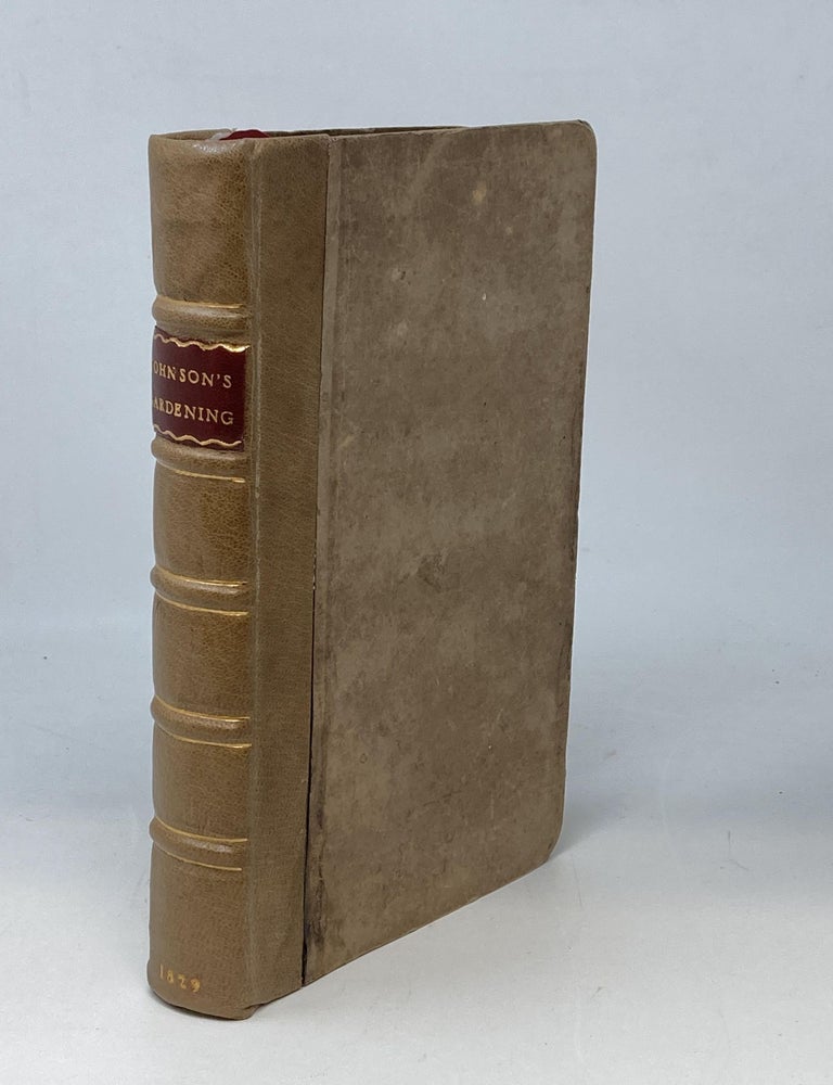 Item #87633 A HISTORY OF ENGLISH GARDENING, CHRONOLOGICAL, BIOGRAPHICAL, LITERARY, AND CRITICAL. TRACING THE PROGRESS OF THE ART IN THIS COUNTRY FROM THE INVASION OF THE ROMANS TO THE PRESENT TIME. George W. Johnson.