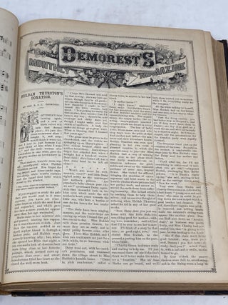 DEMOREST'S MONTHLY MAGAZINE (12 ISSUES: 1874)