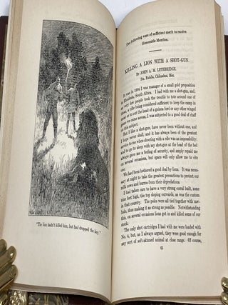 FIFTY PRIZE HUNTING STORIES: A COLLECTION OF TRUE EXPERIENCES WITH A SHOT-GUN SUBMITTED IN RESPONSE TO THE OFFER OF PRIZES BY HARRINGTON & RICHARDSON ARMS CO.
