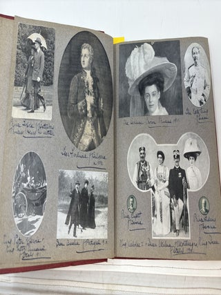 Item #87753 1911 ROYALTY SCRAPBOOK. Royalty Scrapbook