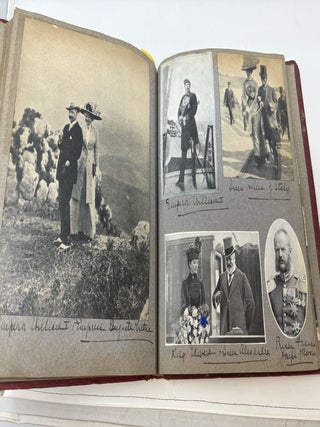 1911 ROYALTY SCRAPBOOK