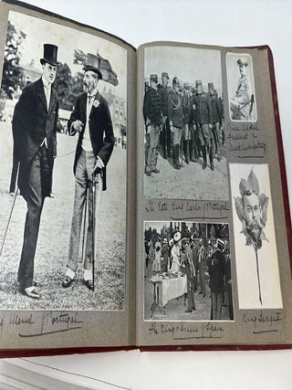 1911 ROYALTY SCRAPBOOK